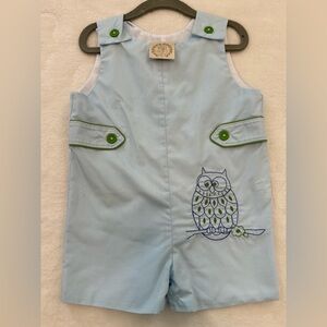 The Beaufort Bonnet Company Blue and Green Overalls